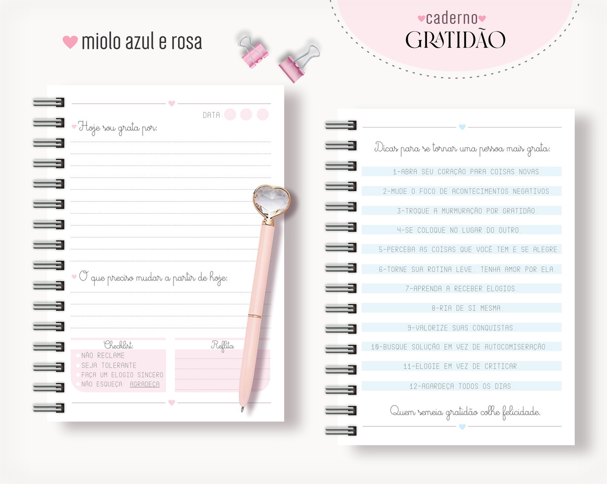 Agenda Gratidão Digital para Personalizar e Vender 3 Agenda Gratidão Digital para Personalizar e Vender - Imagem 3