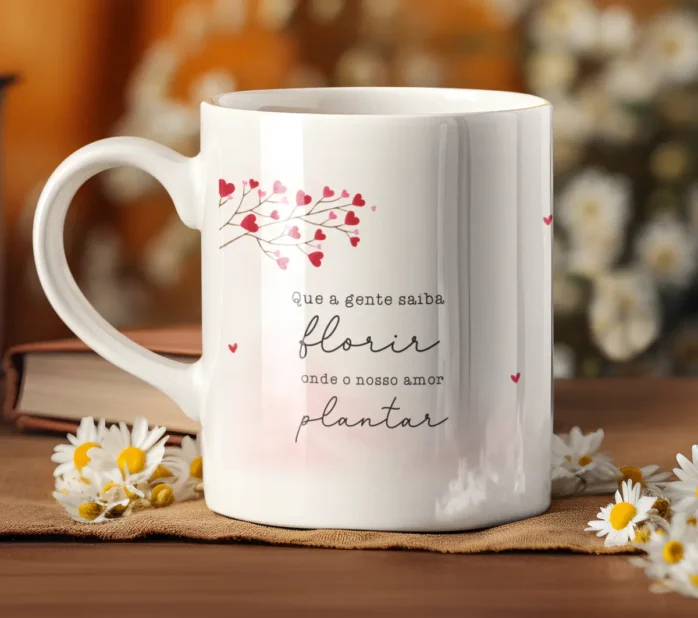 Coleção Amor Eterno - Arquivos para Canecas Personalizadas