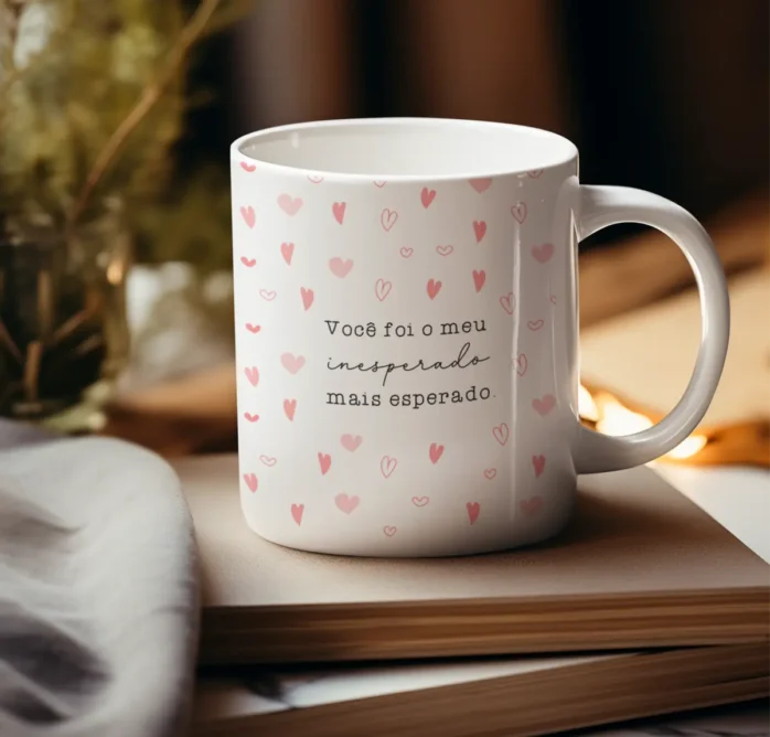 Coleção Amor Eterno - Arquivos para Canecas Personalizadas