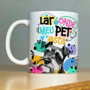 Coleção Artes para Sublimação Caneca Pets