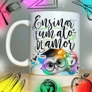 Coleção Artes para Sublimação Caneca Prof 8 Coleção Artes para Sublimação Caneca Prof