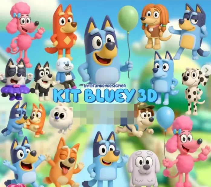 Coleção Blue 3D em PNG: Perfeito para Projetos Criativos