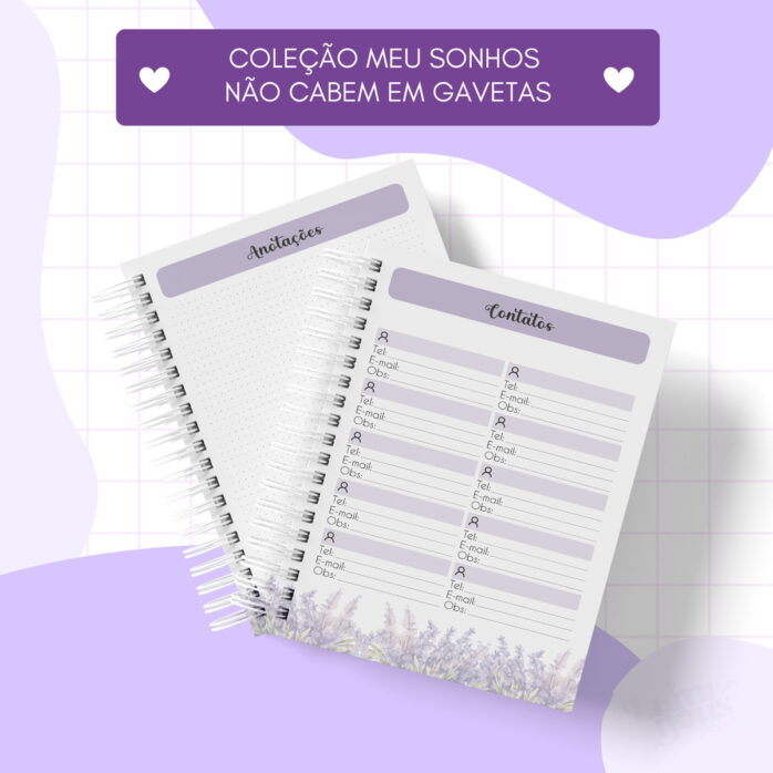Coleção Cadernos Meus Sonhos