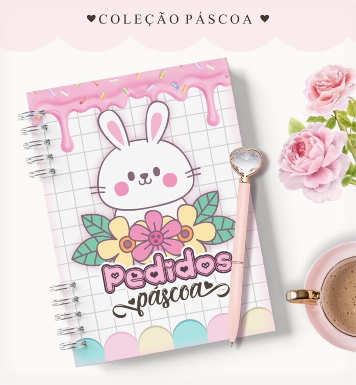 Coleção Cadernos Pedidos Páscoa
