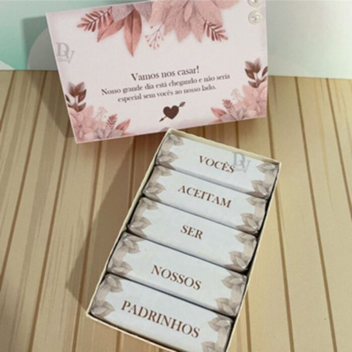 Coleção Caixas Padrinhos Casamento