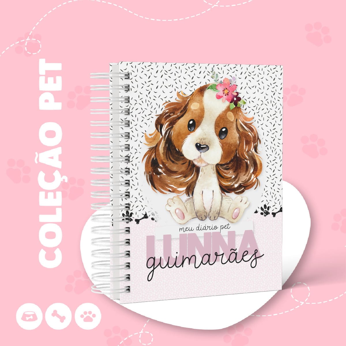 Coleção de Capas Pet Dog Fêmea para Papelaria Criativa 2 Coleção de Capas Pet Dog Fêmea para Papelaria Criativa