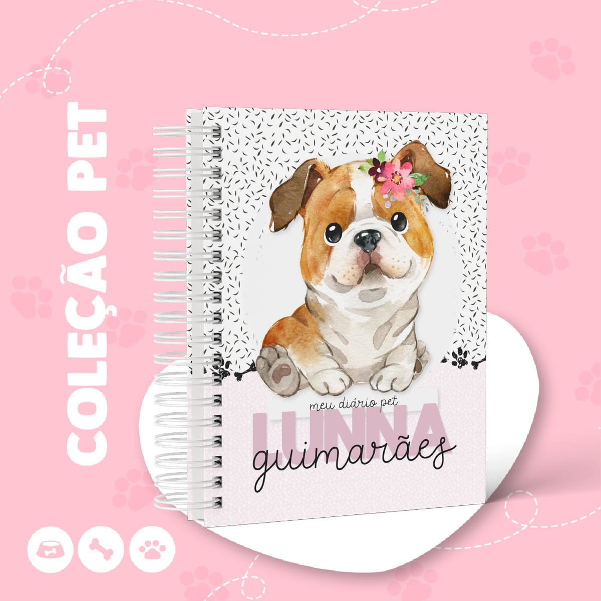 Coleção de Capas Pet Dog Fêmea para Papelaria Criativa 3 Coleção de Capas Pet Dog Fêmea para Papelaria Criativa