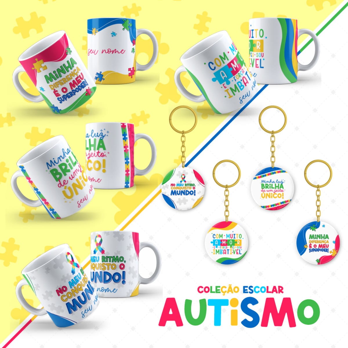 Coleção Escolar Autismo Arquivos para Encadernação 5 Coleção Escolar Autismo Arquivos para Encadernação - Imagem 5