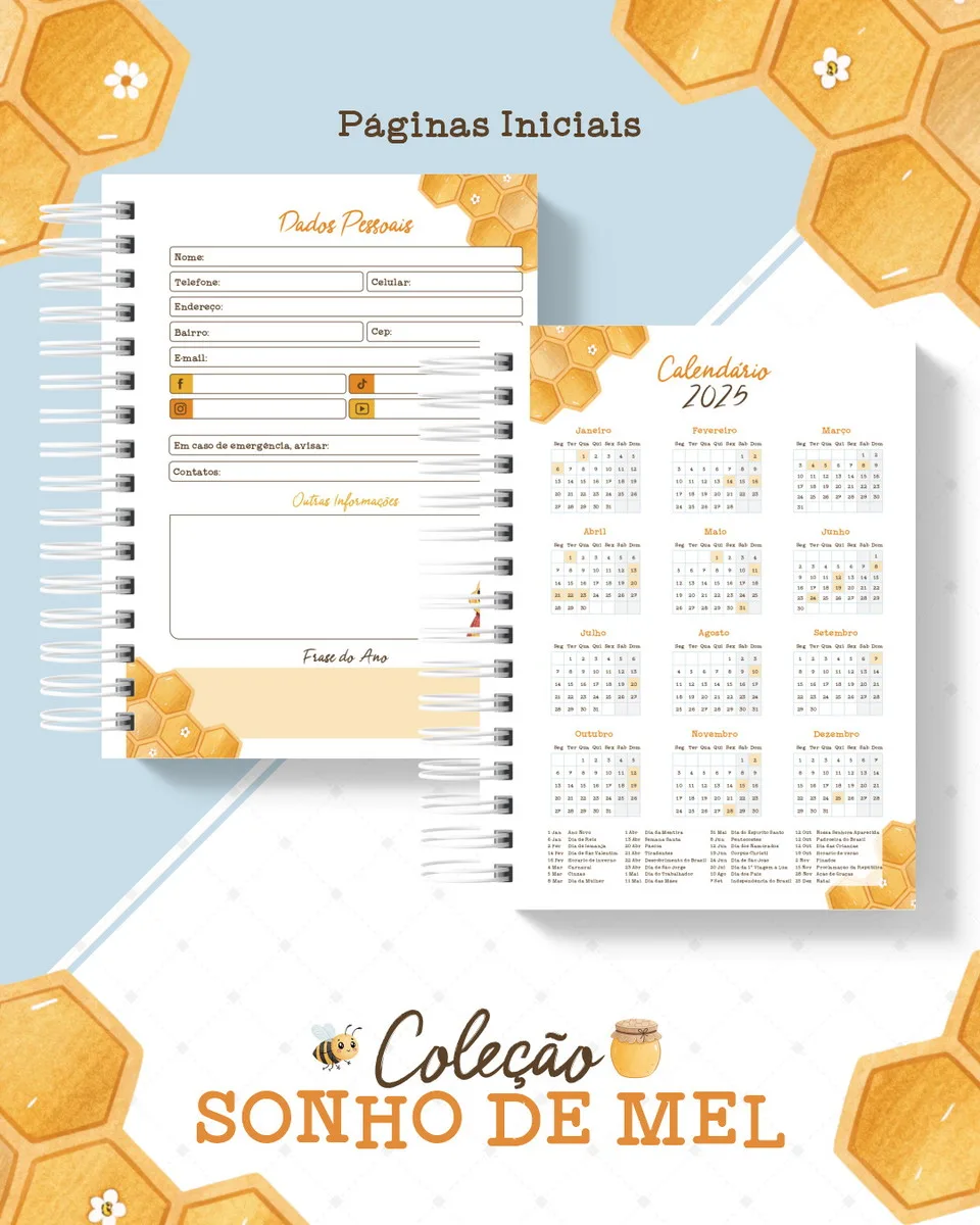 Coleção Escolar Pooh Arquivos para Encadernação Criativa 5 Coleção Escolar Pooh Arquivos para Encadernação Criativa - Imagem 5