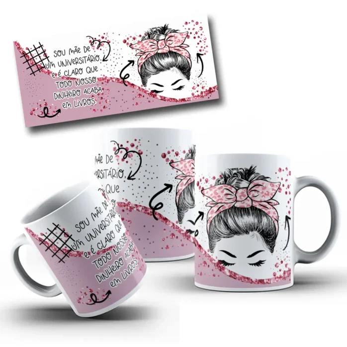 Colecao Exclusiva De Designs Para Caneca Dia Das Maes 2