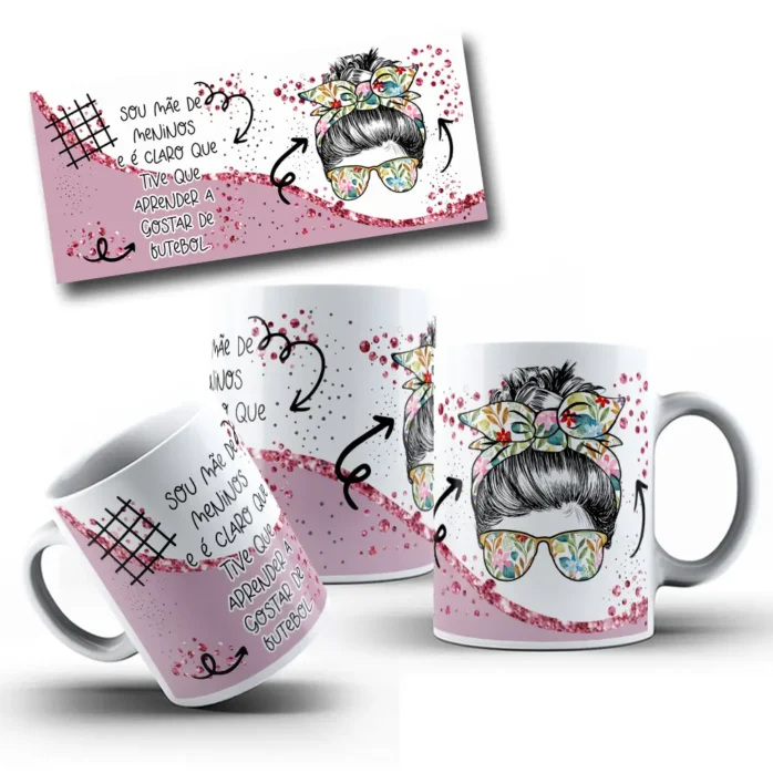 Colecao Exclusiva De Designs Para Caneca Dia Das Maes 5