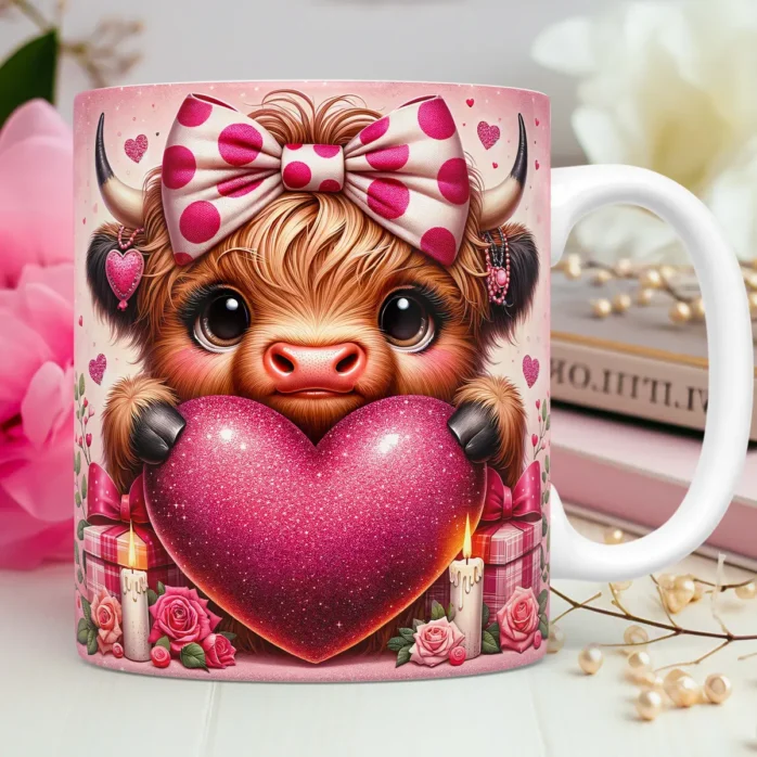 Coleção Exclusiva Dia dos Namorados 3D - Artes para Caneca