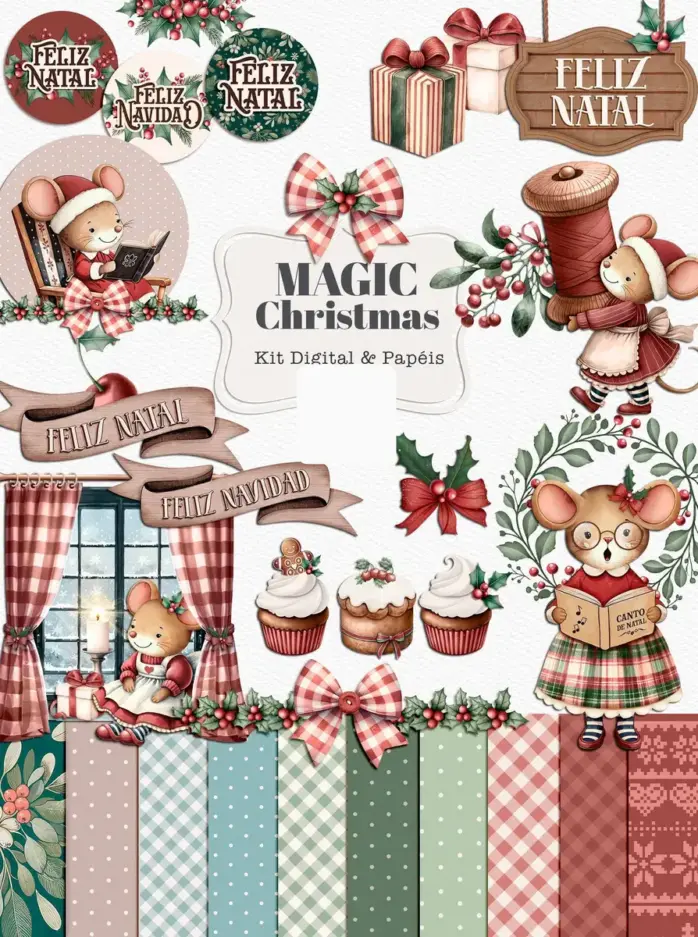 Colecao Exclusiva Magic Chrisma Natal Baixe Em Png
