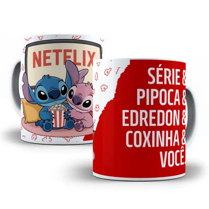Coleção Exclusiva Stitch - Artes para Caneca do Amor