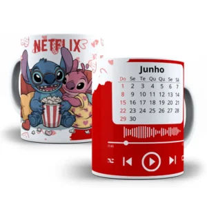 Coleção Exclusiva Stitch - Artes para Caneca do Amor