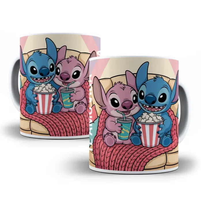 Coleção Exclusiva Stitch - Artes para Caneca do Amor
