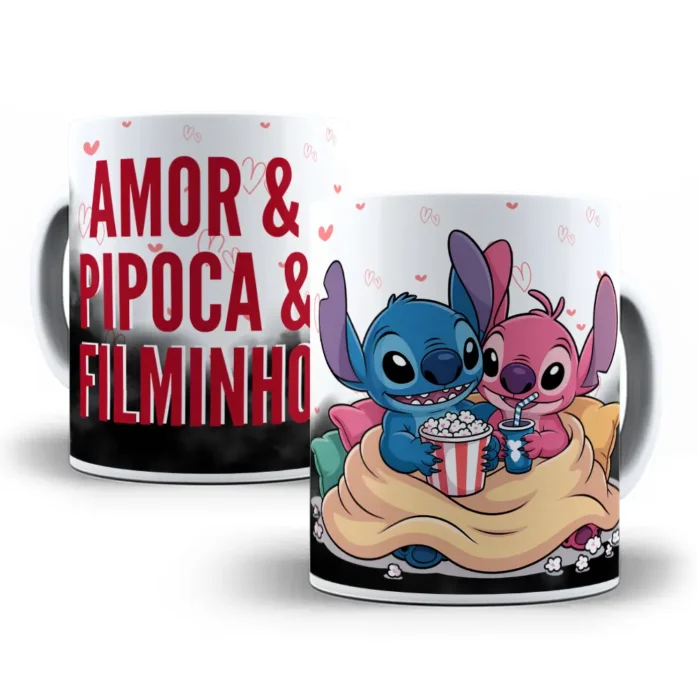 Coleção Exclusiva Stitch - Artes para Caneca do Amor