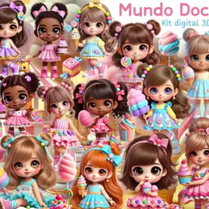 Coleção Mundo Doce em PNG para Personalizados e Paperaria 11 Colecao Mundo Doce Em Png Para Personalizados E Paperaria 2