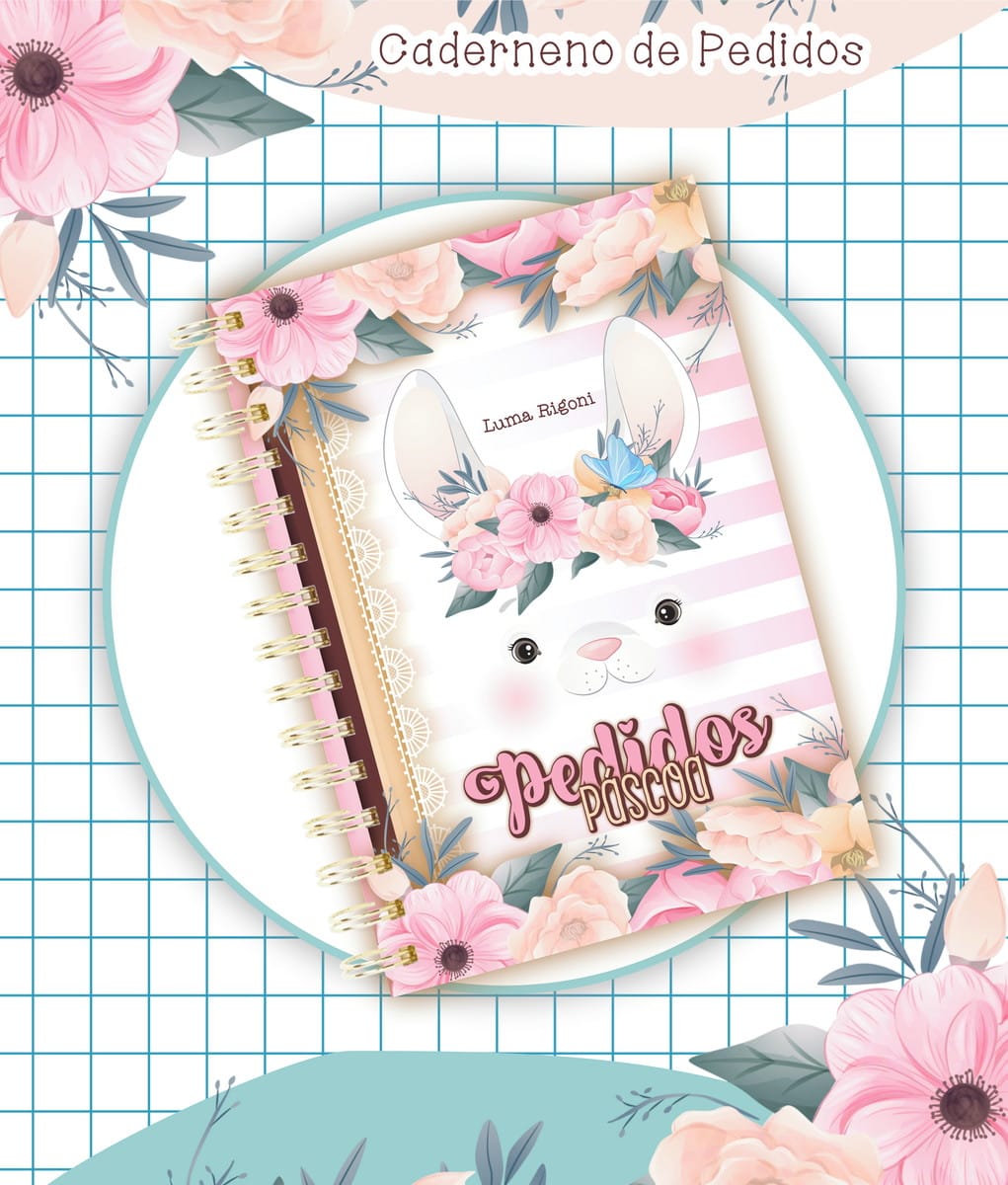 Coleção Páscoa Aquarela Digital com Capas e Miolo para Kits 2 Coleção Páscoa Aquarela Digital com Capas e Miolo para Kits - Imagem 2