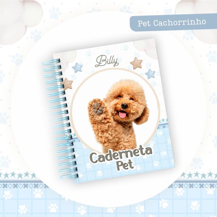 Coleção Pet Cachorrinho Azul