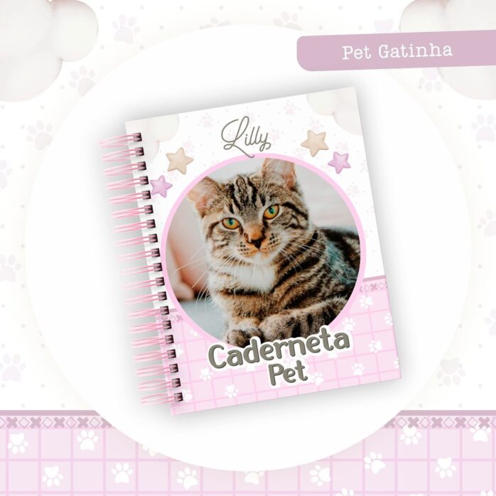 Coleção Pet Gatinha Rosa