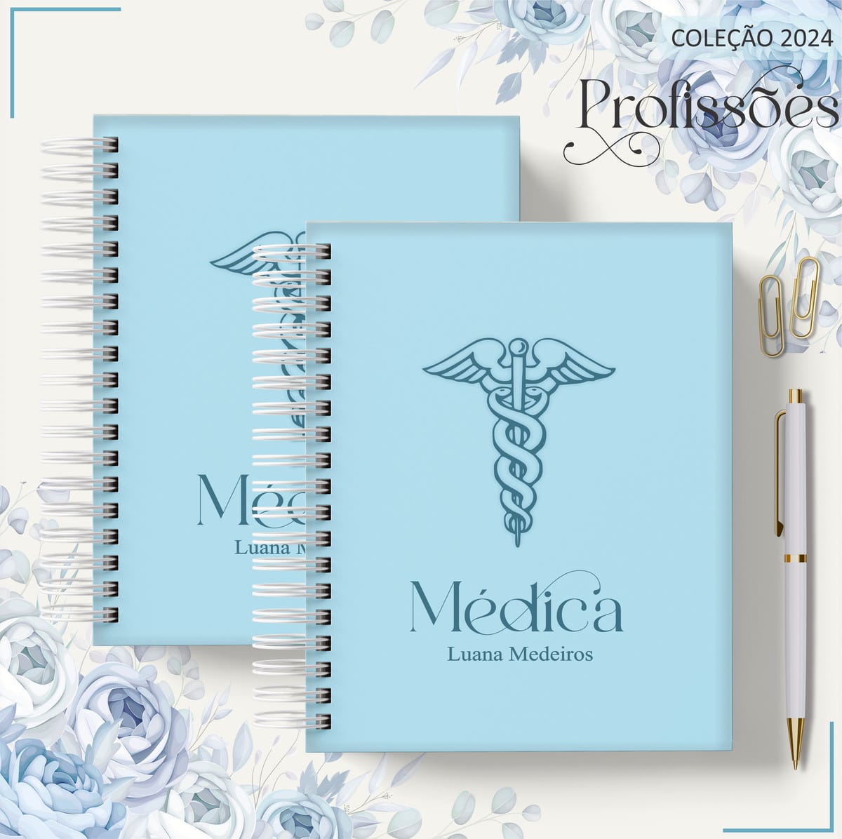 Coleção Profissão Médica Digital com Papelaria Infantil 3 Coleção Profissão Médica Digital com Papelaria Infantil - Imagem 3