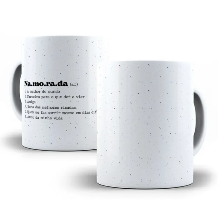 Coleção Romântica de Designs p/ Canecas - Dia dos Namorados