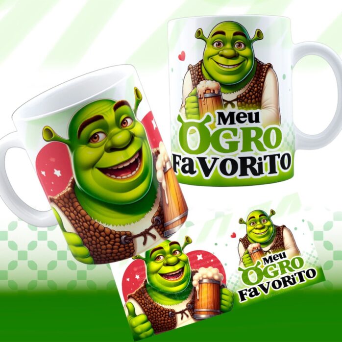 Coleção Shrek Namorados - Png