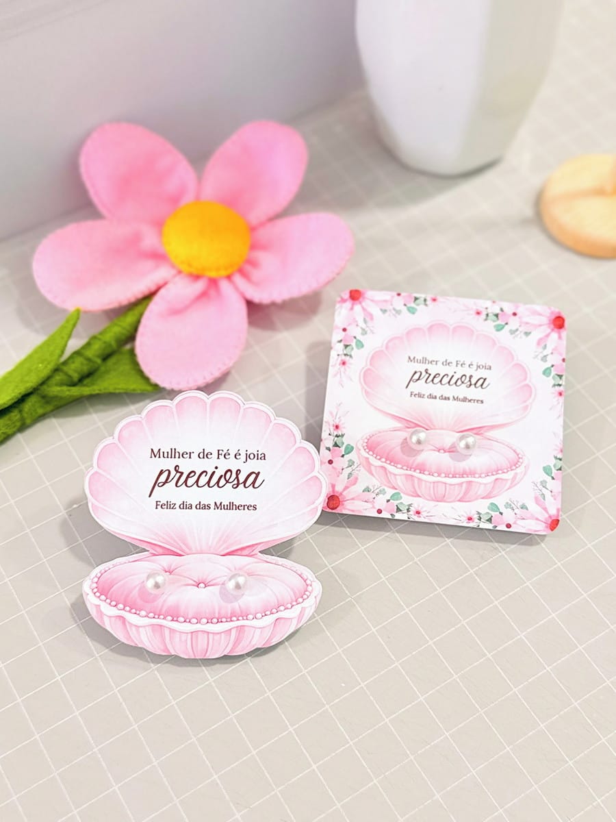 Kit de Lembrancinhas Dia das Mulheres Cristã para Imprimir 4 Kit de Lembrancinhas Dia das Mulheres Cristã para Imprimir - Imagem 4