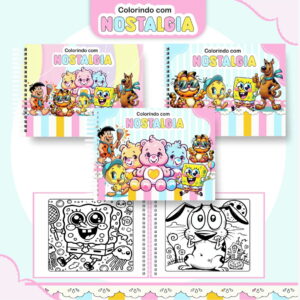Colorindo Book Nostalgia Arquivo Digital para Imprimir 16 colorindo book nostalgia arquivo digital
