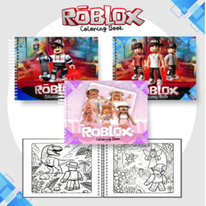 Kit Colorindo Book Roblox Arquivo Digital PDF e PNG 9 colorindo book roblox arquivo digital