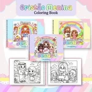 Coloring Book Cristão Menina 20 Coloring Book Cristão Menina