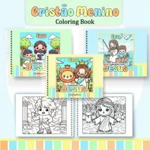 Coloring Book Cristão Menino 8 Coloring Book Cristão Menino
