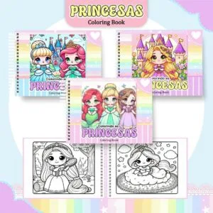 Coloring Book Princesas Menina 17 Coloring Book Princesas Menina