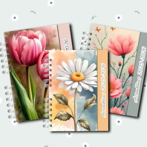 Combo 10 Capas Assembleia Florais Digitais em Aquarela 4 Combo 10 Capas Assembleia Florais Digitais em Aquarela
