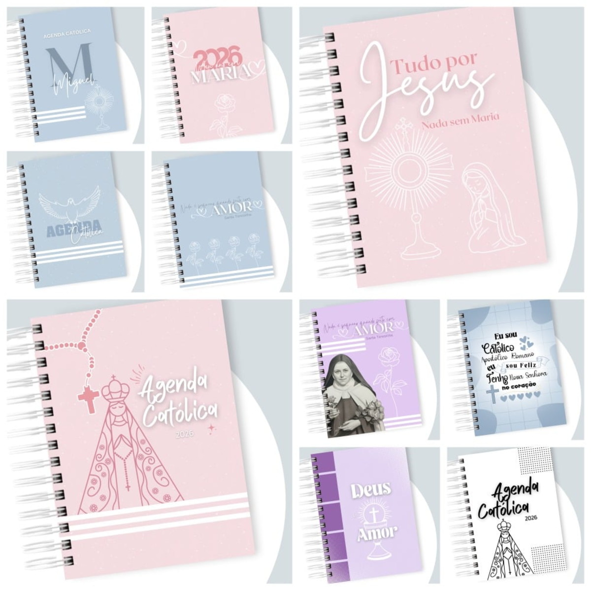 100 Capas Católicas Digitais para Agenda e Planner 1 100 Capas Católicas Digitais para Agenda e Planner