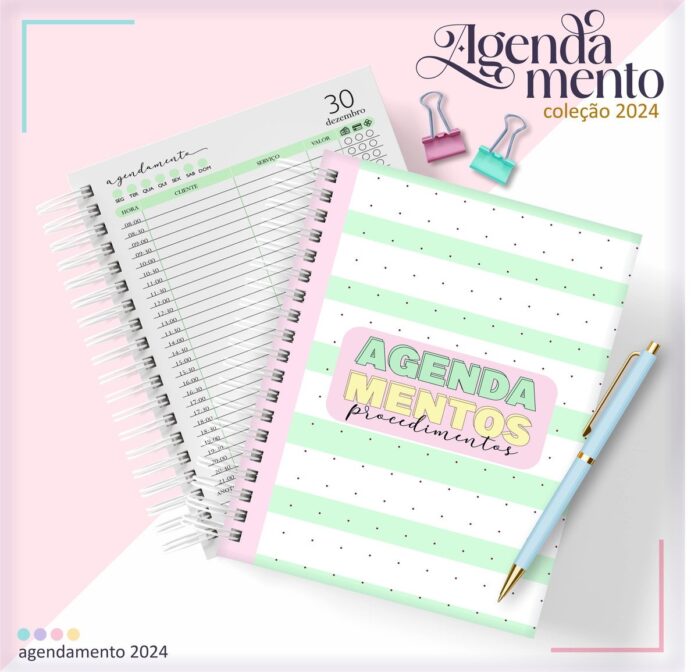 Combo Agendamentos Coleção 2024