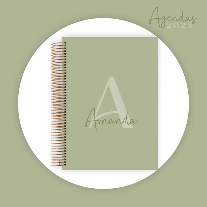 Combo Agendas 2025 Monogramas