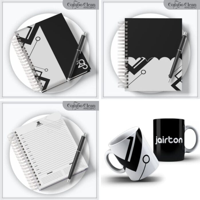 Combo Agendas Clean Masculina 2023