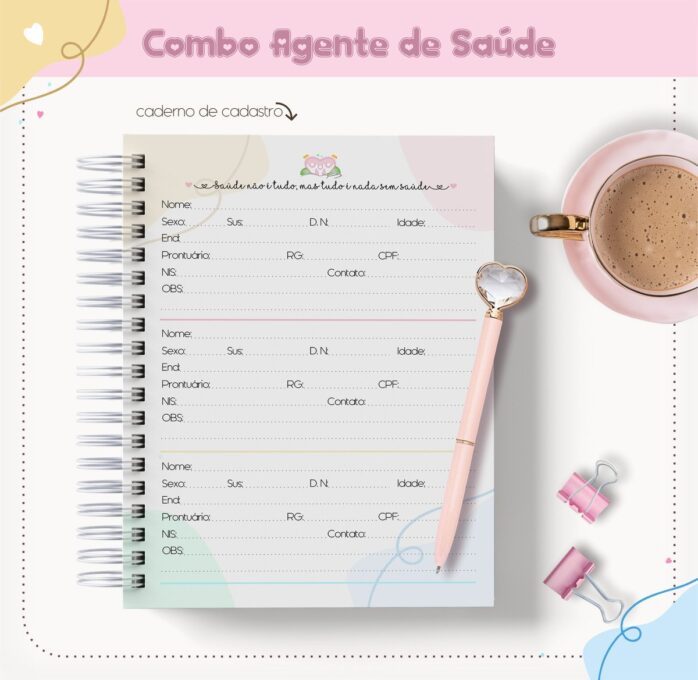 Combo Agente De Saúde