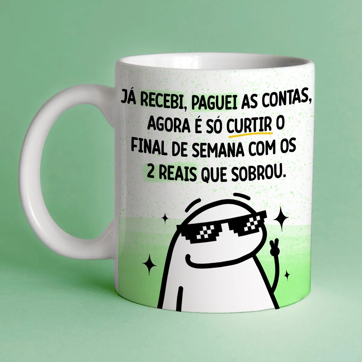 Combo Artes Caneca Flork Feed da Semana Sublimação Png
