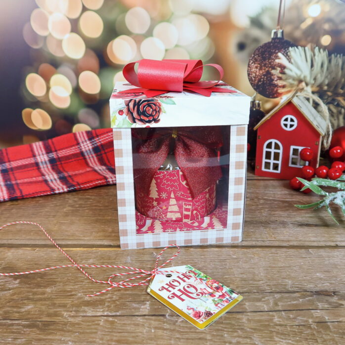 Combo Caixas para Panetone Natal - pdf e Studio
