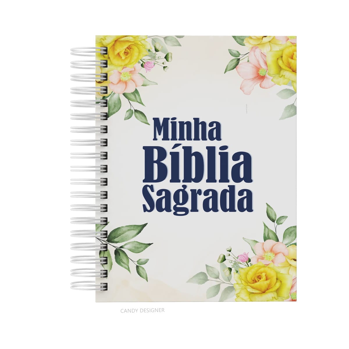 Capas para Bíblia Digital Combo Floral Azul e Amarelo 3 Capas para Bíblia Digital Combo Floral Azul e Amarelo - Imagem 3
