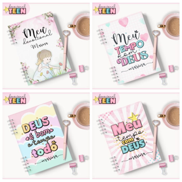 Combo Devocional Teen Menina