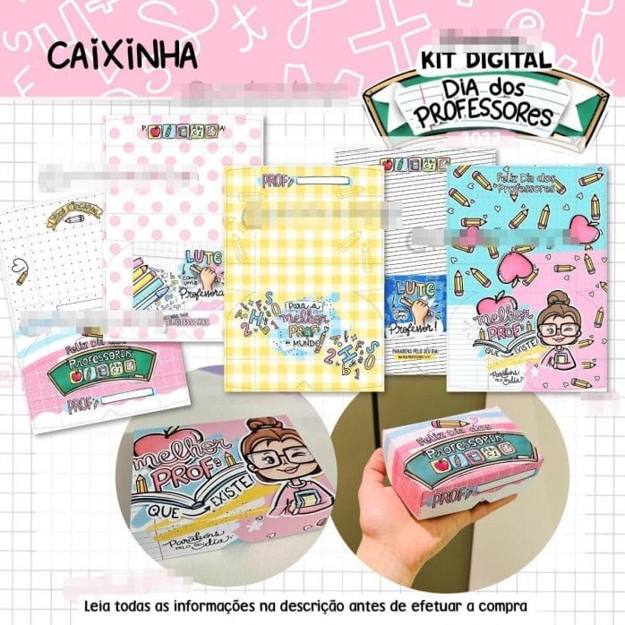 Combo Dia Dos Professores Arquivos Digitais Ilustrações