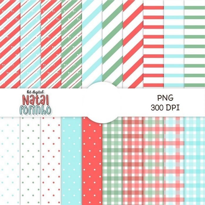 Combo Digital Natal Fofinho Papai Noel Renas Árvore Png