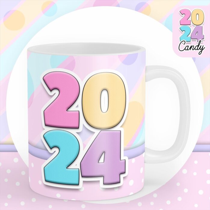 Combo Encadernação: Candy 2024