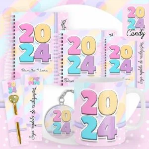 Combo Encadernação: Candy 2024 5 Combo Encadernação: Candy 2024