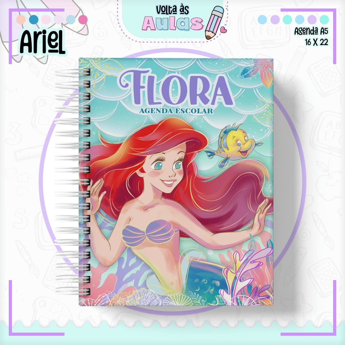 Combo Escolar Ariel Arquivo de Encadernação Digital 3 Combo Escolar Ariel Arquivo de Encadernação Digital - Imagem 3