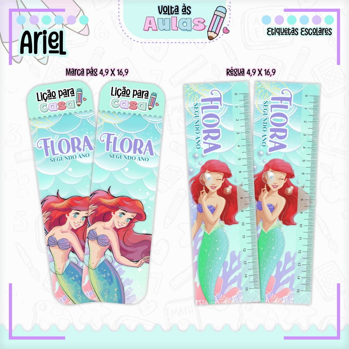 Combo Escolar Ariel Arquivo de Encadernação Digital 4 Combo Escolar Ariel Arquivo de Encadernação Digital - Imagem 4